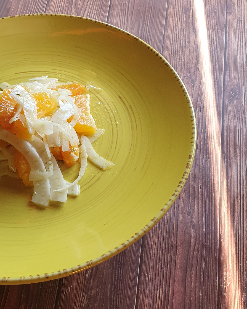 insalata di finocchi e arance