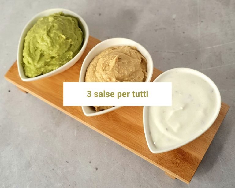 Aperitivo a casa: 3 salse veloci, buone e facilissime