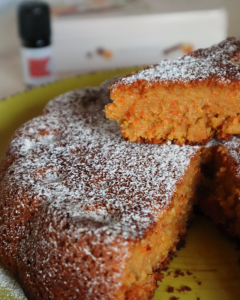 torta vegana arancia e carote