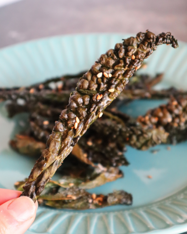 Chips di cavolo nero
