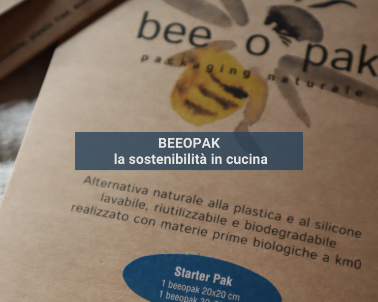 beeopak la sostenibilità in cucina